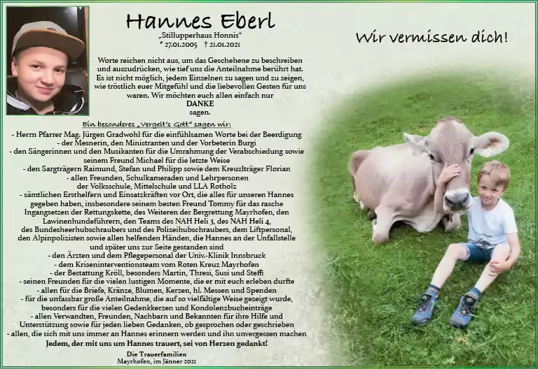Parte von Hannes Eberl